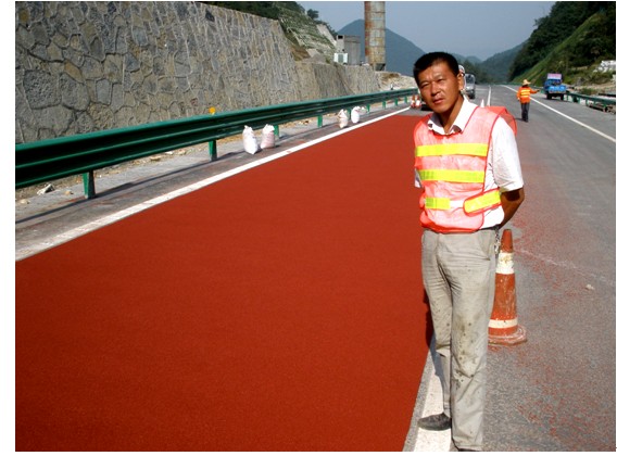 山西沂五高速，五臺(tái)山長(zhǎng)城嶺隧道防滑工程
